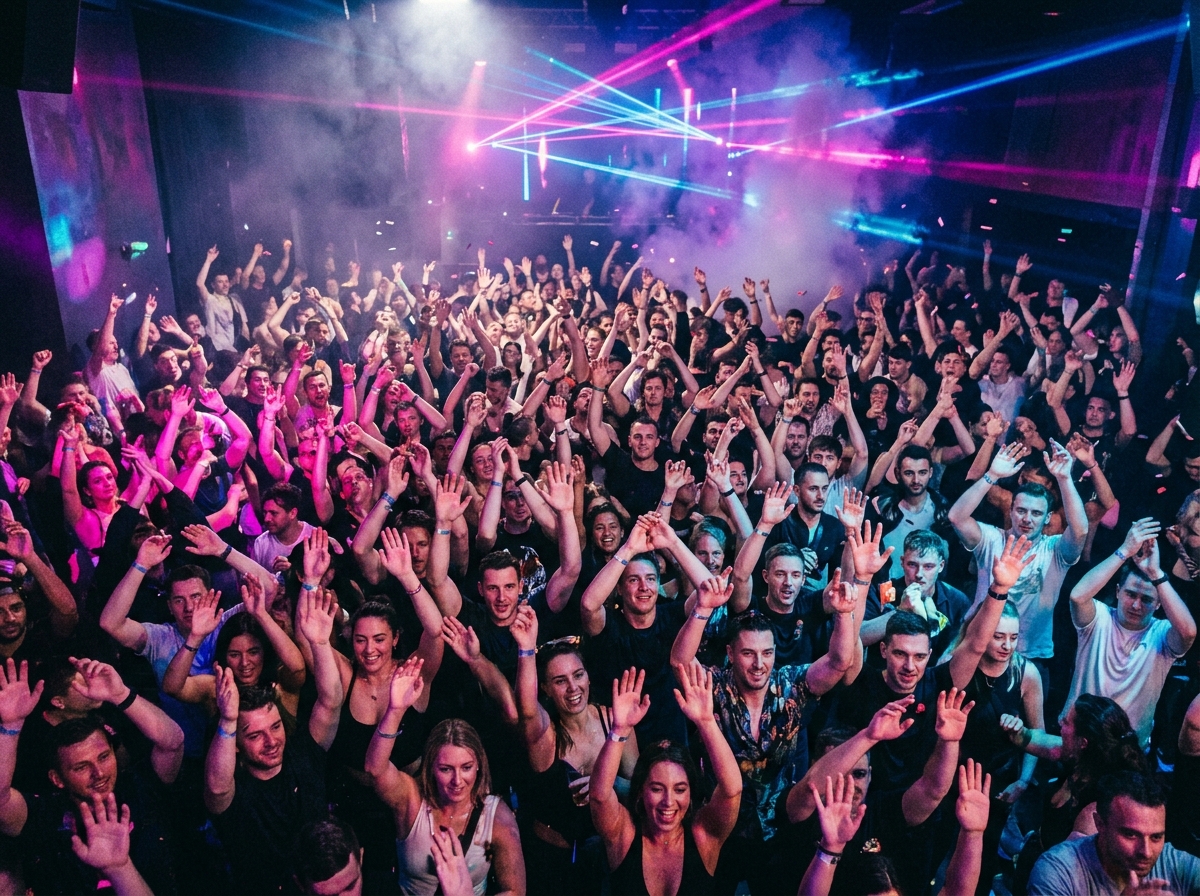 Crowd at concert