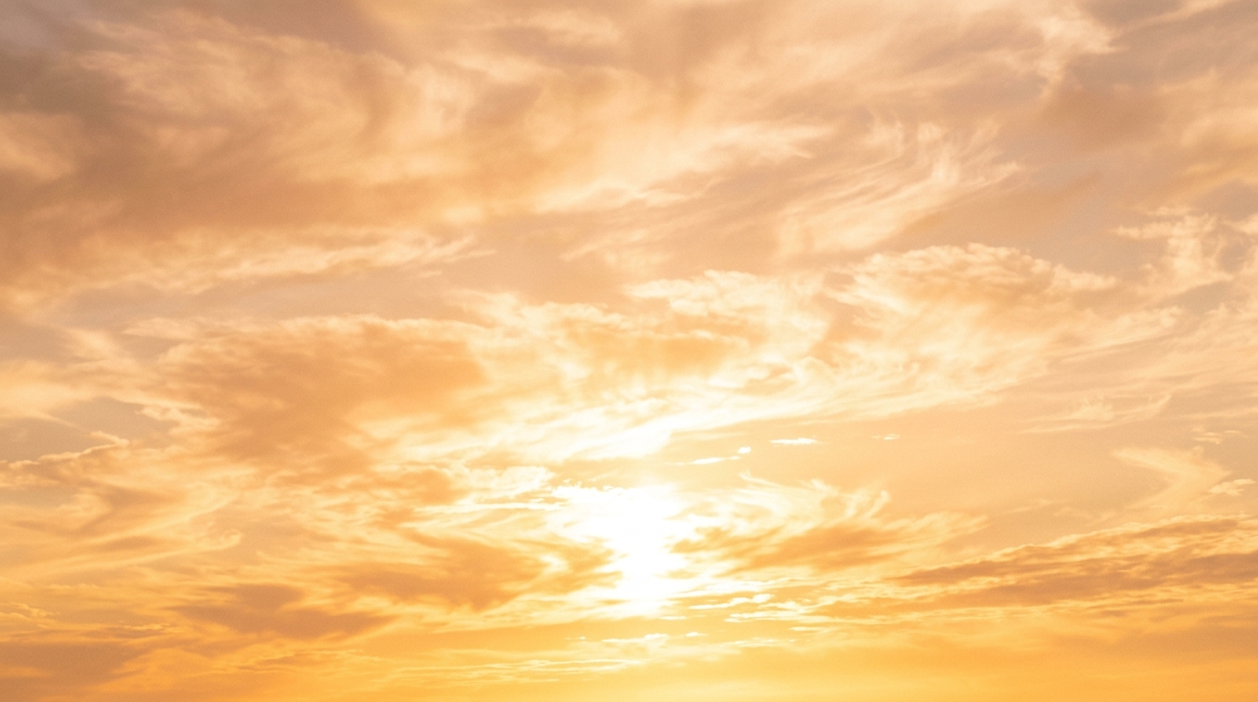 Sunset sky
